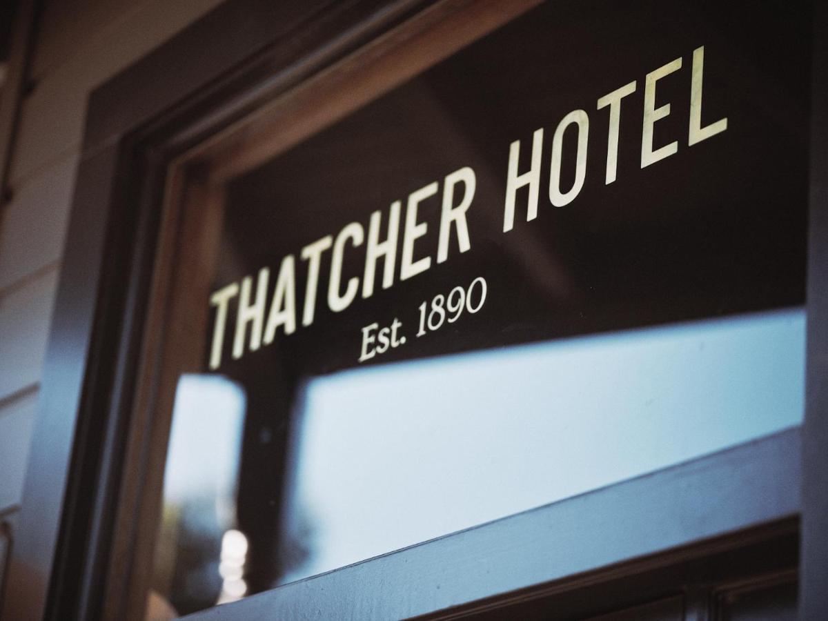 Thatcher Hotel Hopland Exterior photo